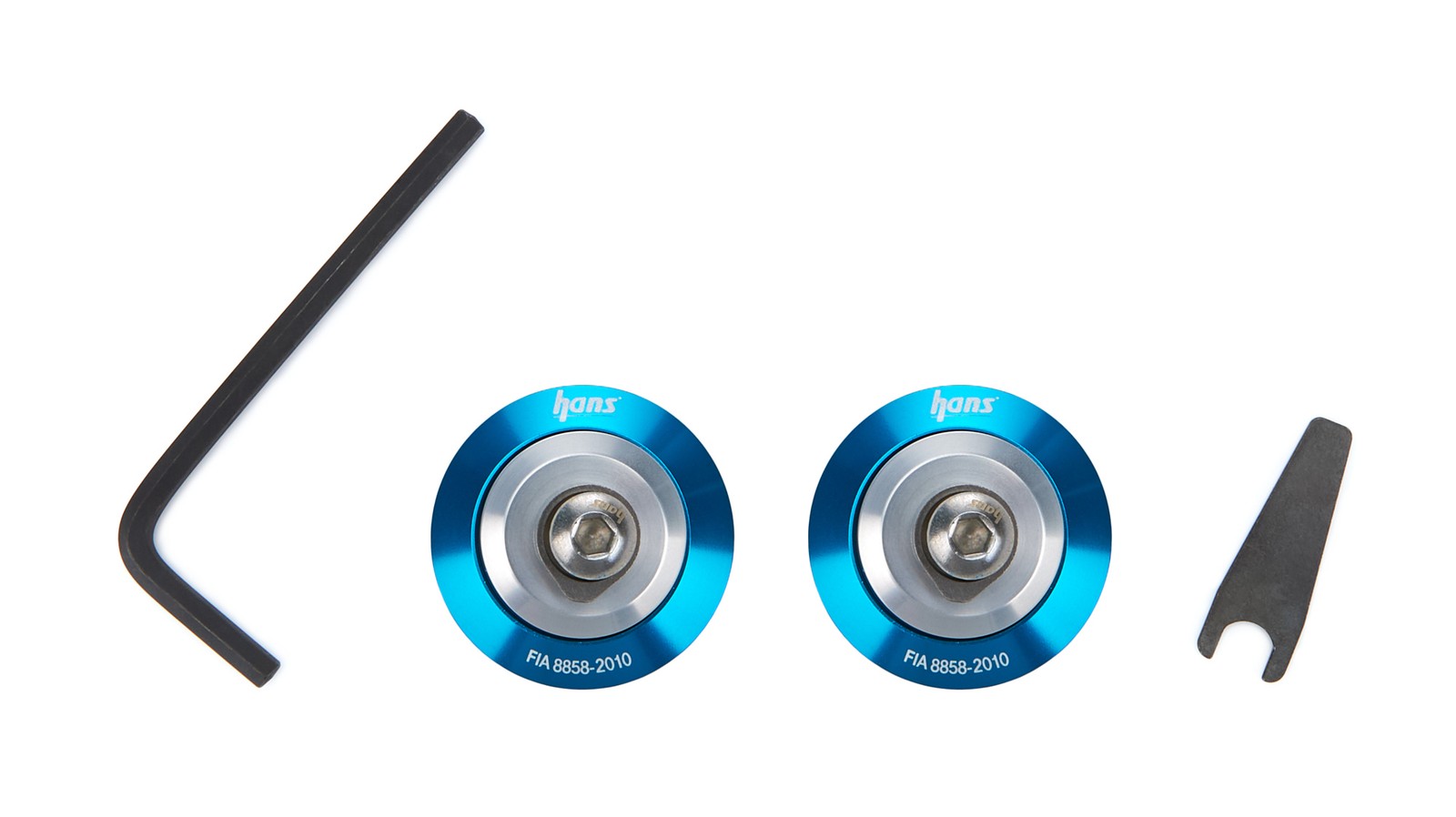 Hans Post Anchor Kit Blue FIA 8859 – Head and Neck Support Hardware