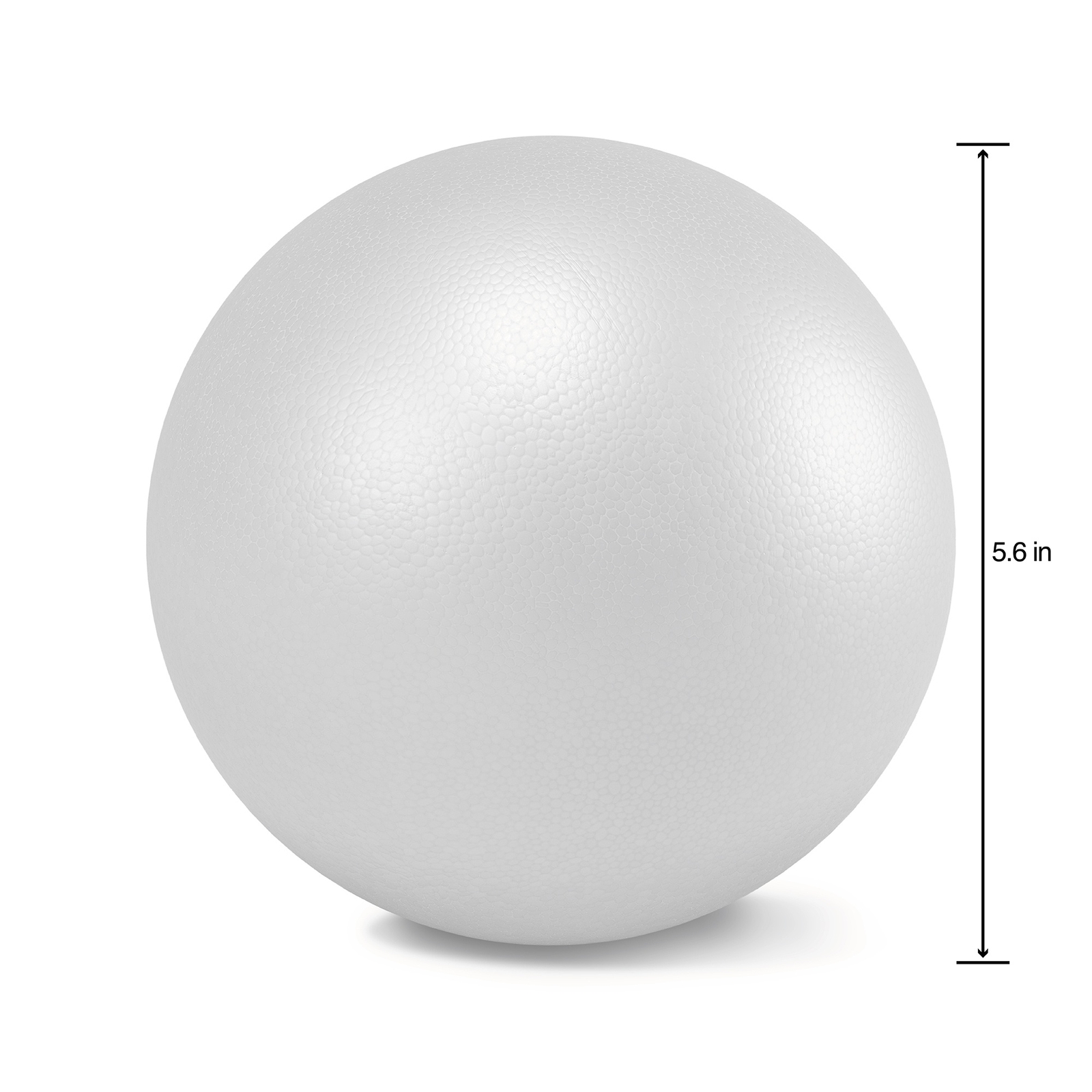 Smooth Styrofoam Balls 6"