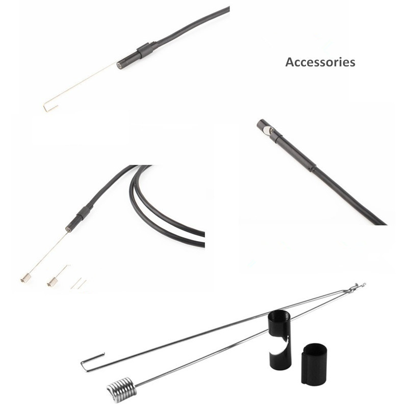 6.6FT 6LED Android Endoscope Waterproof Inspection Camera Micro USB Video Camera
