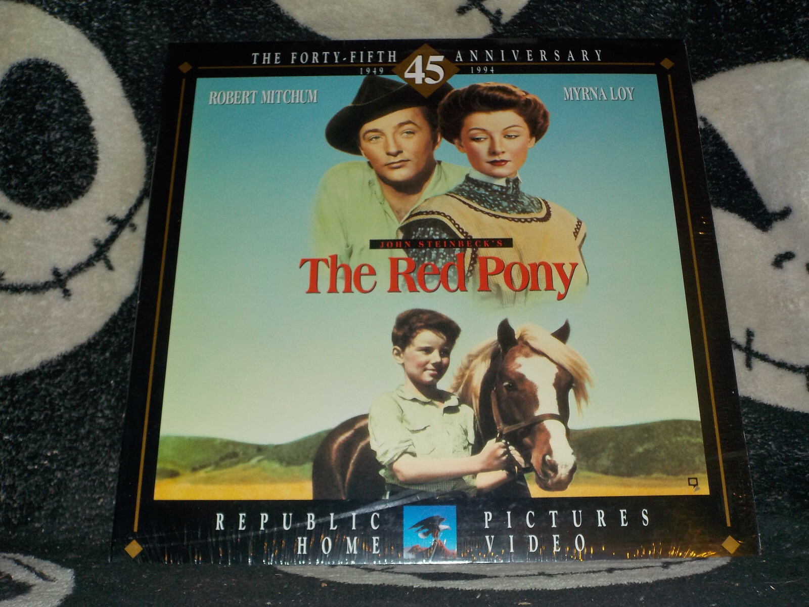 The Red Pony NEW SEALED 24th Ann Ed Laserdisc LD Robert Mitchum Free Ship $50