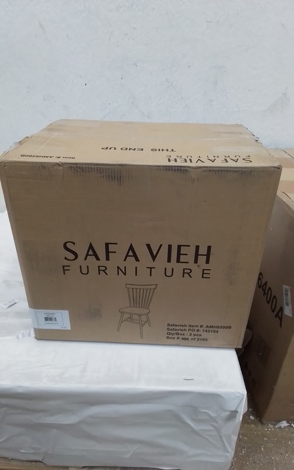Safavieh PARKER SPINDEL SIDE CHAIR, Reduced Price 2172732771 AMH8500B