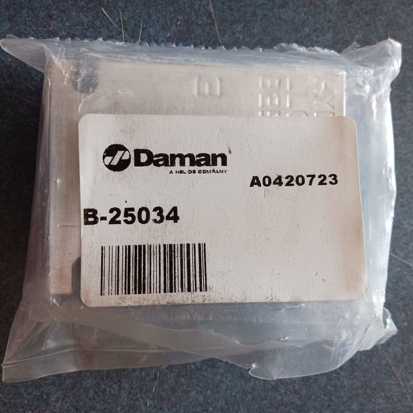 Daman Products Aluminum Valve Manifold B25034 REV0, AO420723 (Lot of 2)