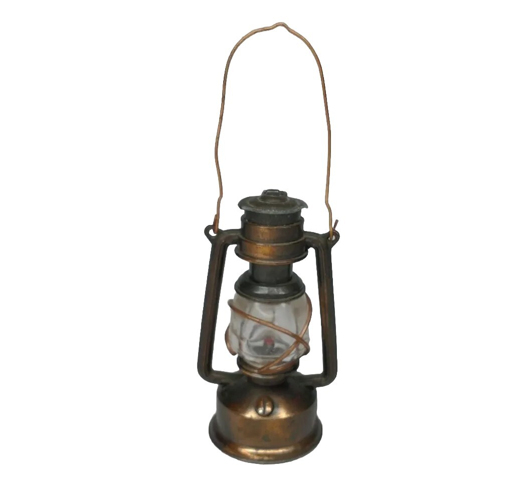 Pencil Sharpener Miniature Replica Of A Hurricane Oil Lamp Lantern