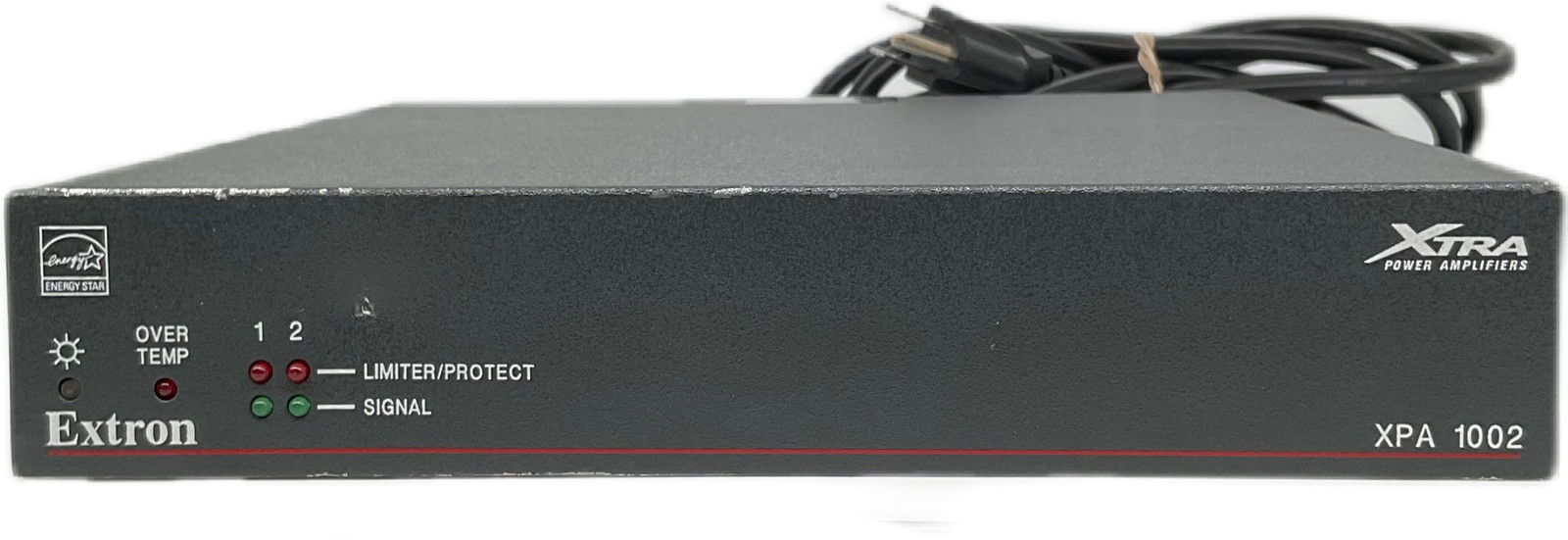 Extron XPA 1002 Two-Channel Power Amplifier 2x2 Audio Amp Gray