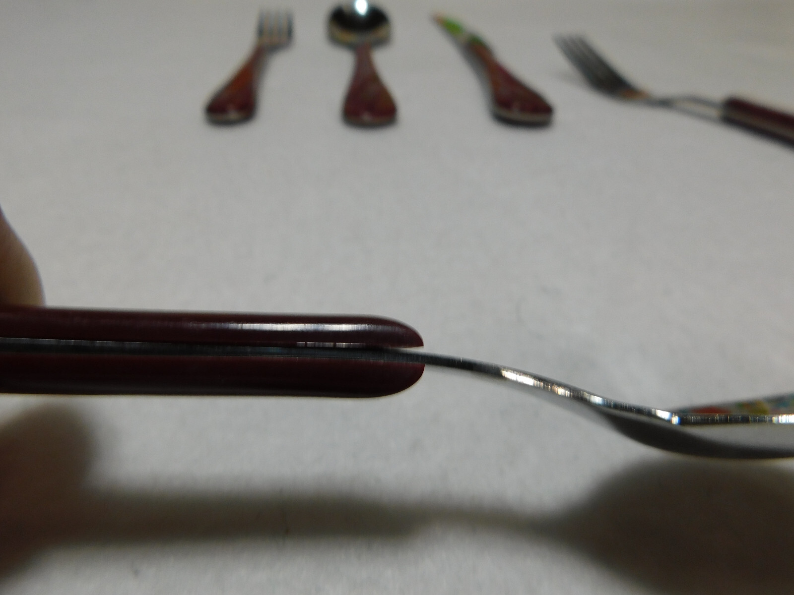 Fiesta Flatware Place Setting for Five Cinnabar