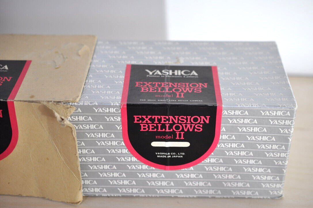 Yashica 35mm camera extension Bellows model II made in Japan