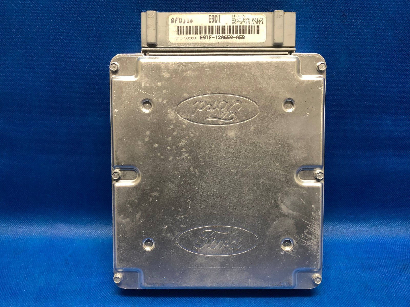 PROGRAMMED PLUG & PLAY 90 91 FORD F250 5.8 MT ECM ECU ENGINE COMPUTER PCM E9D1