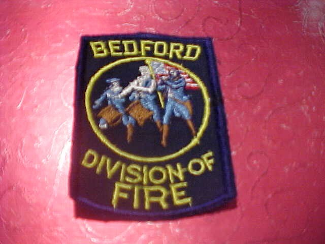 BEDFORD OHIO FIRE DEPARTMENT PATCH SHOULDER SIZE UNUSED