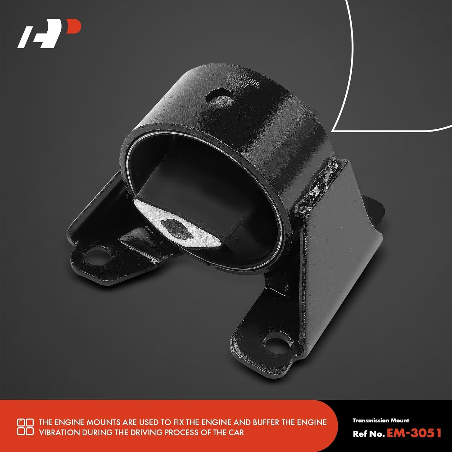 Engine Motor Transmission Mount for Jeep WJ Series Grand Cherokee 1999-2004 4.0L