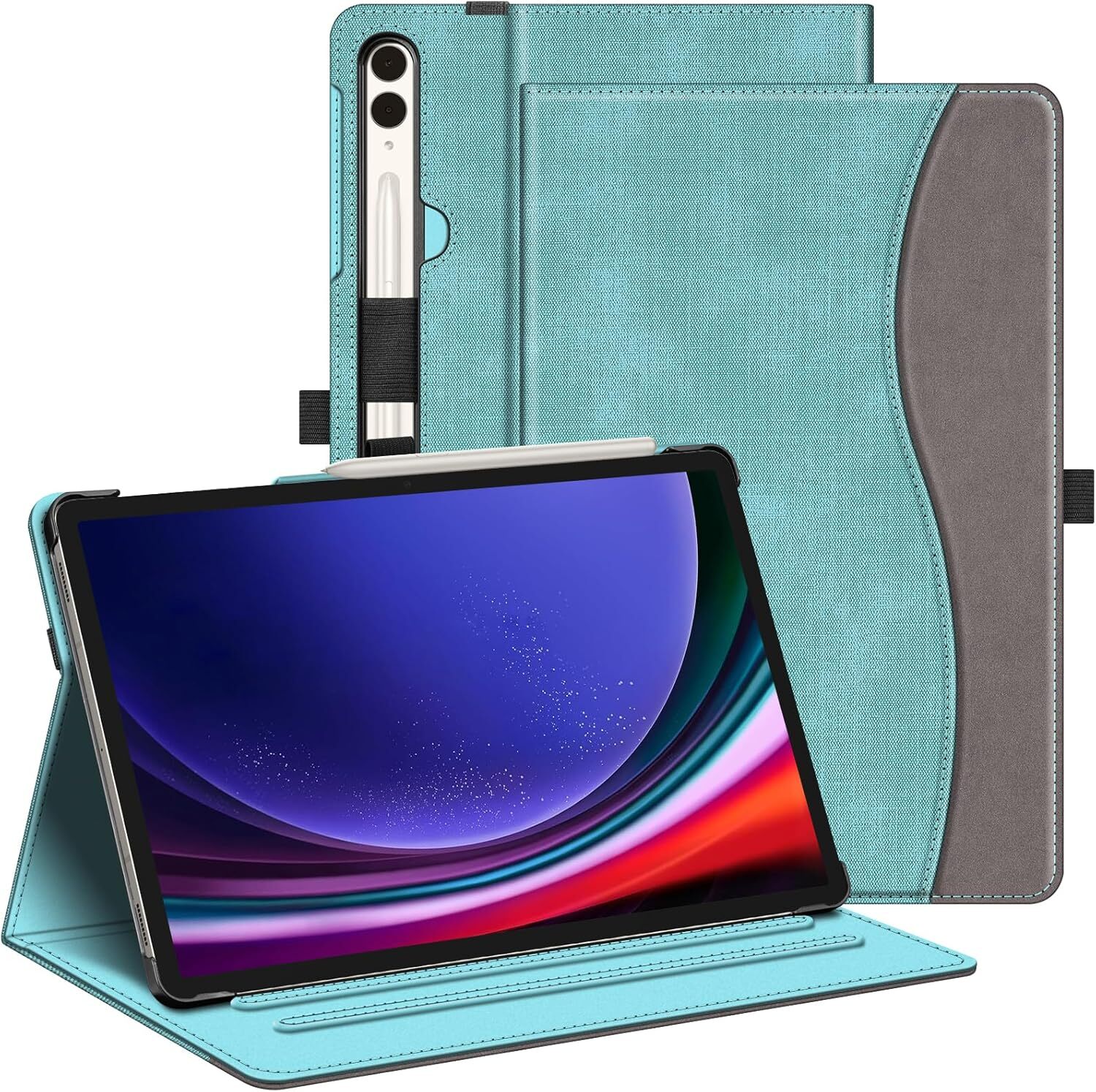 Case for Samsung Galaxy Tab S10+ / S9+/ S8+ Multi-Angle Viewing Protective Cover