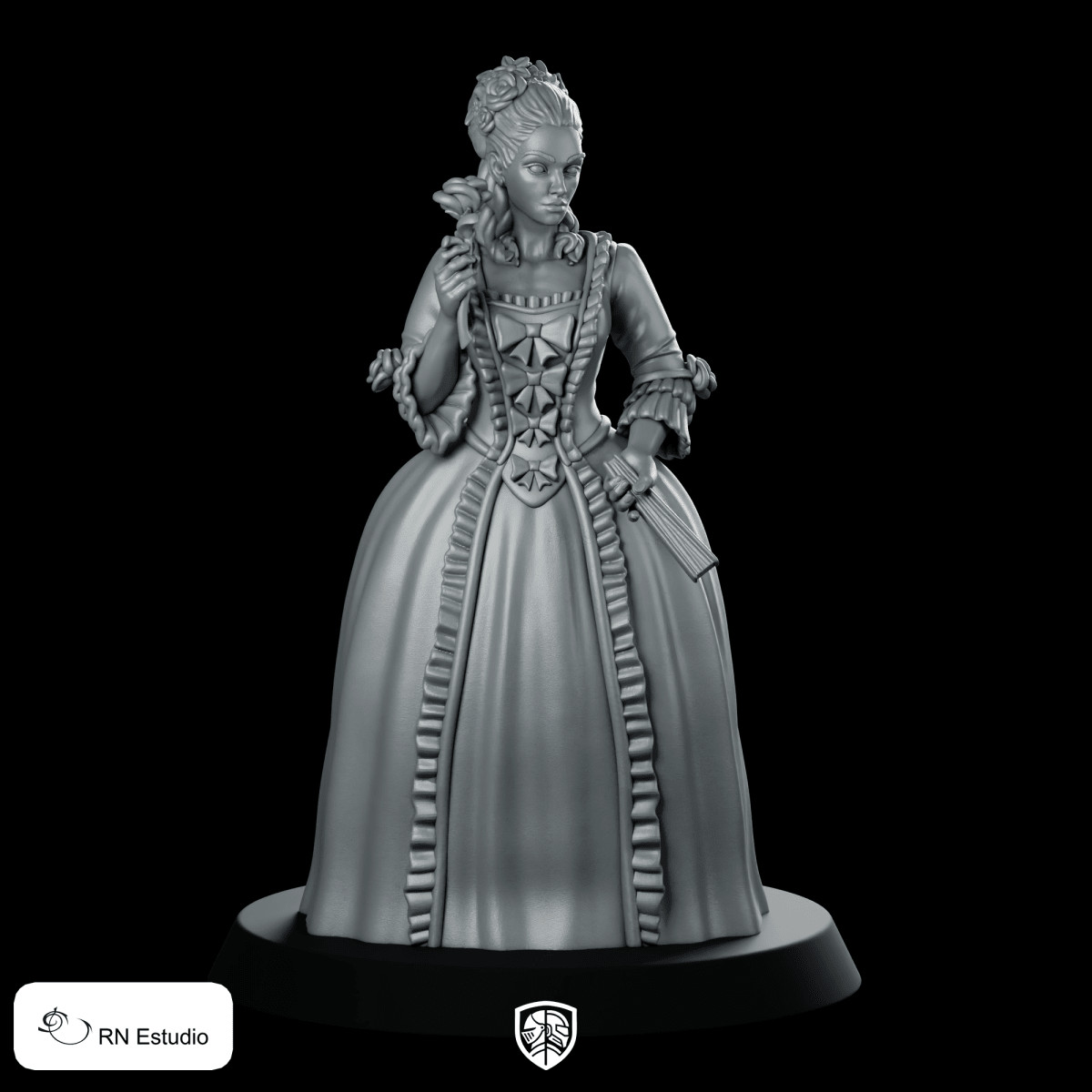 Anne Miniature Regal Noble Lady Court Intrigue