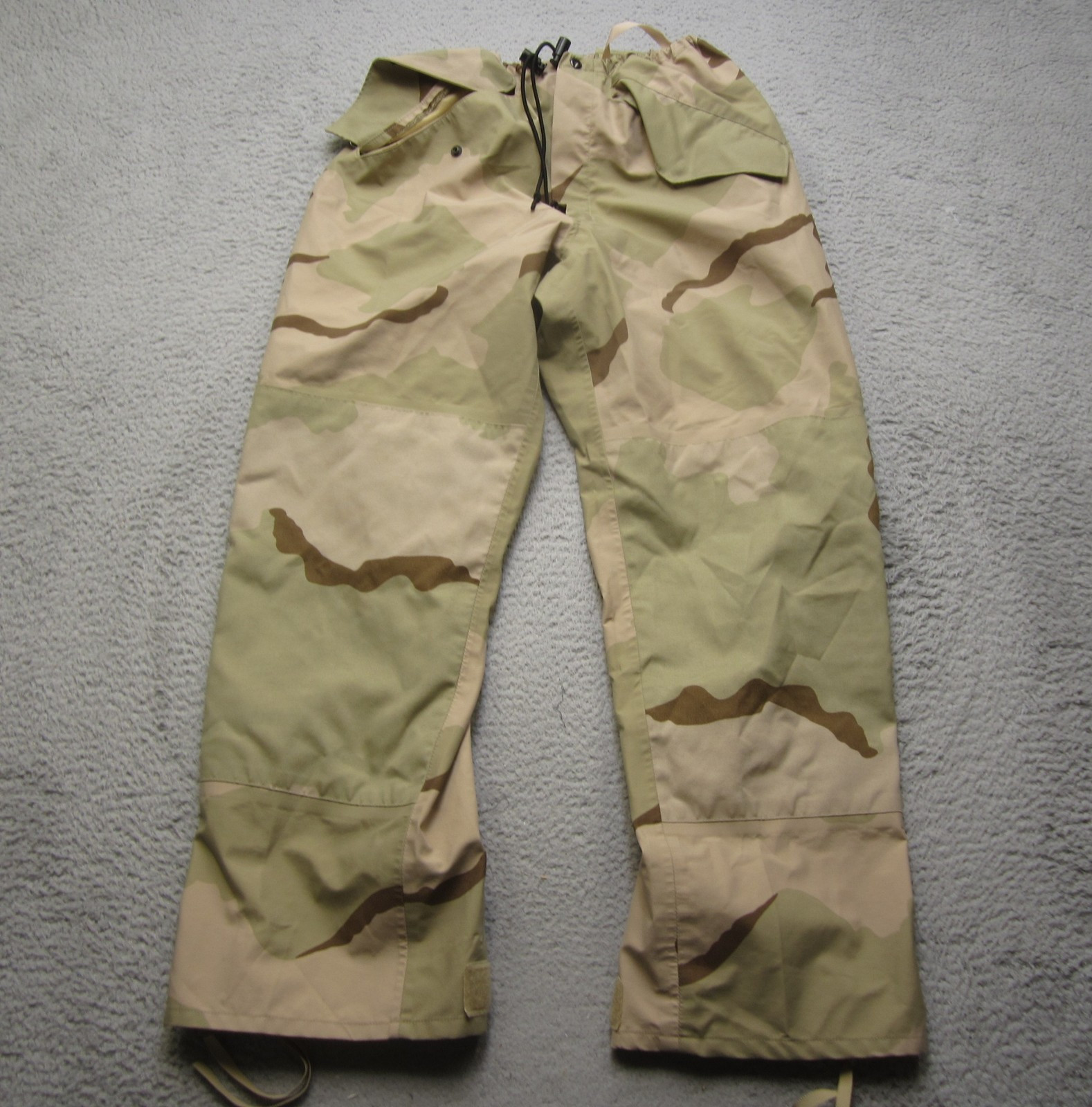 US Military ECWCS Pants Mens S Regular Camo Nylon Gore Tex Cold Weather
