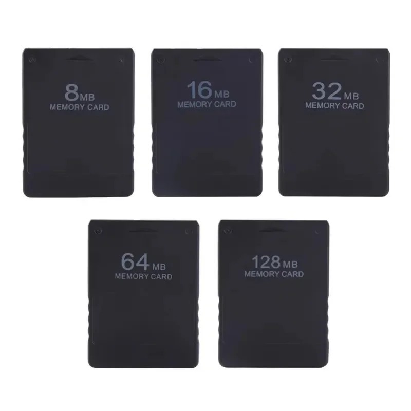 16MB to 128MB Megabyte Memory Card for Sony PlayStation 2 PS2 Slim Game Console