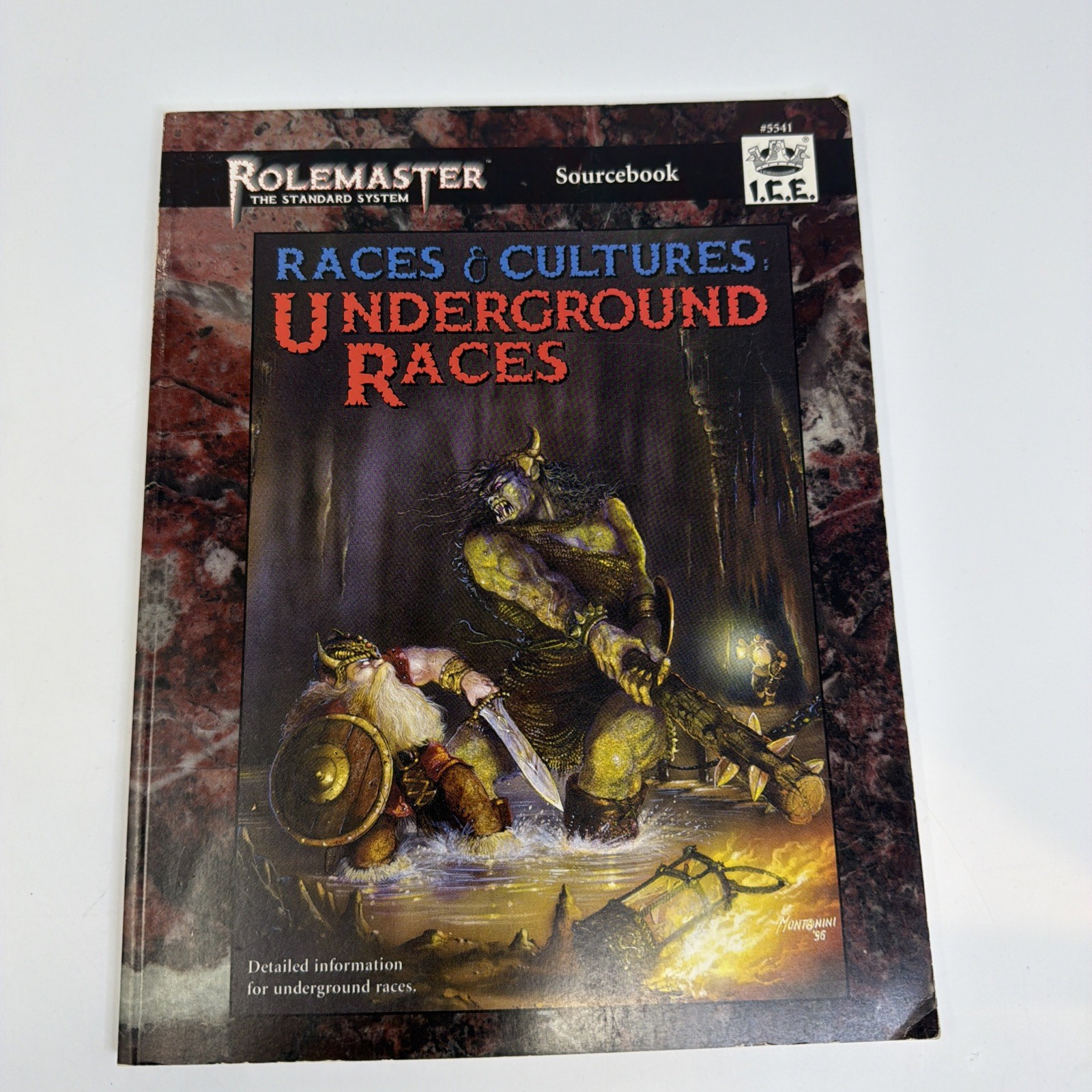 Rolemaster Standard System Races and Cultures Underground Races Ice Sourcebook