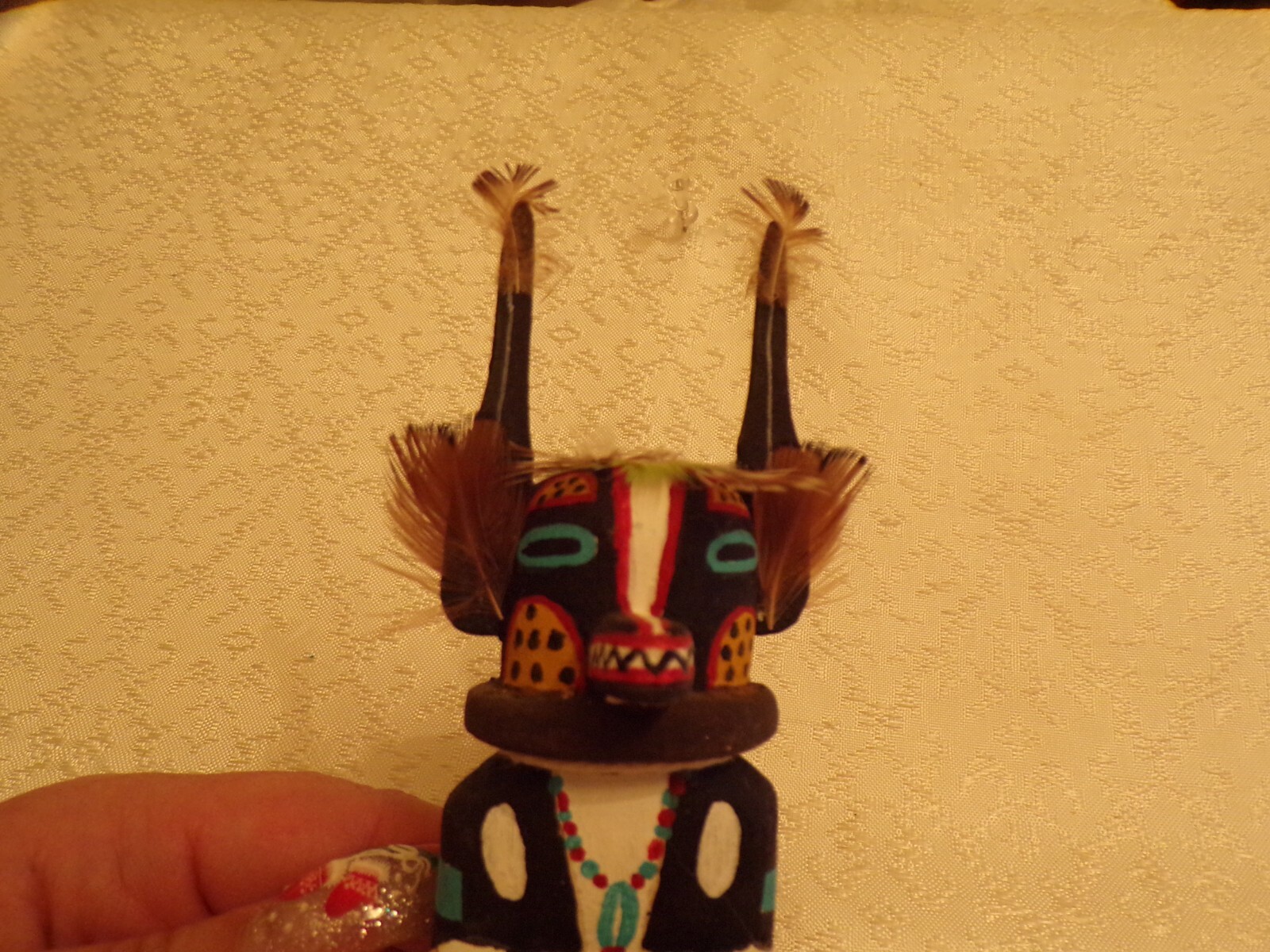 Wooden Tribal Man