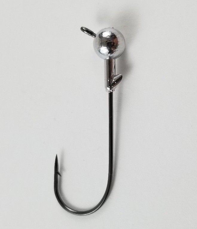 12 Pack 1/4oz 4/0 Jig head FLAT EYE Grub Swimbait Umbrella Alabama Rig Jighead