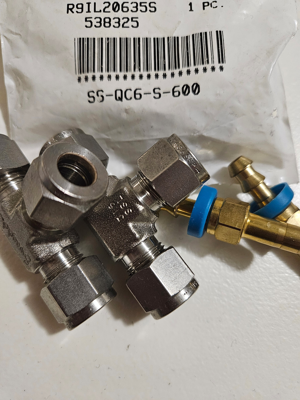 SWAGELOK: BULK LOT - LAST FEW of TUBE FITTINGS & ADAPTERS - ALL ONE LOT!