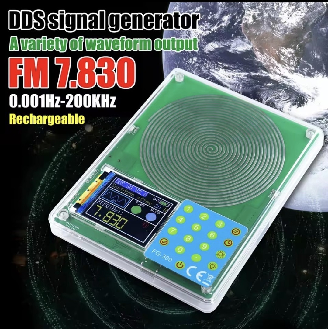 Bio-Healing Frequency Generator V2 - Relaxation, Sleep & Natural Balance Device