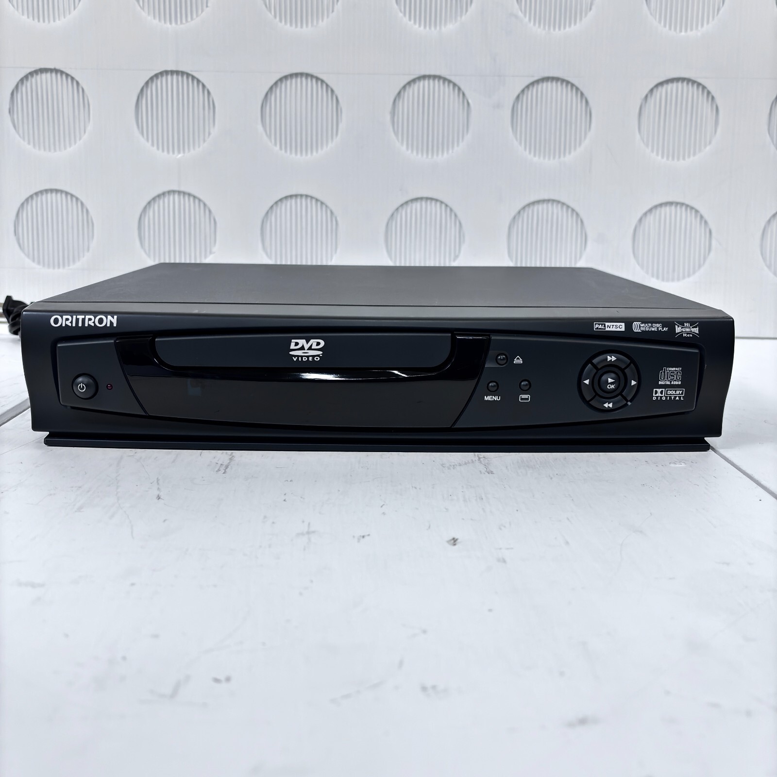 Oritron DVD600 Player | Black | No Remote | Tested EUC | AV Cable | Free Ship