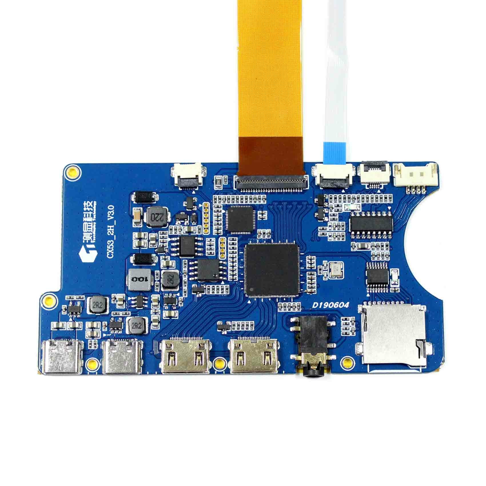 HD MI Type C TF LCD Controller Board For 12.3in HSD123KPW1 1920x720 LCD Screen