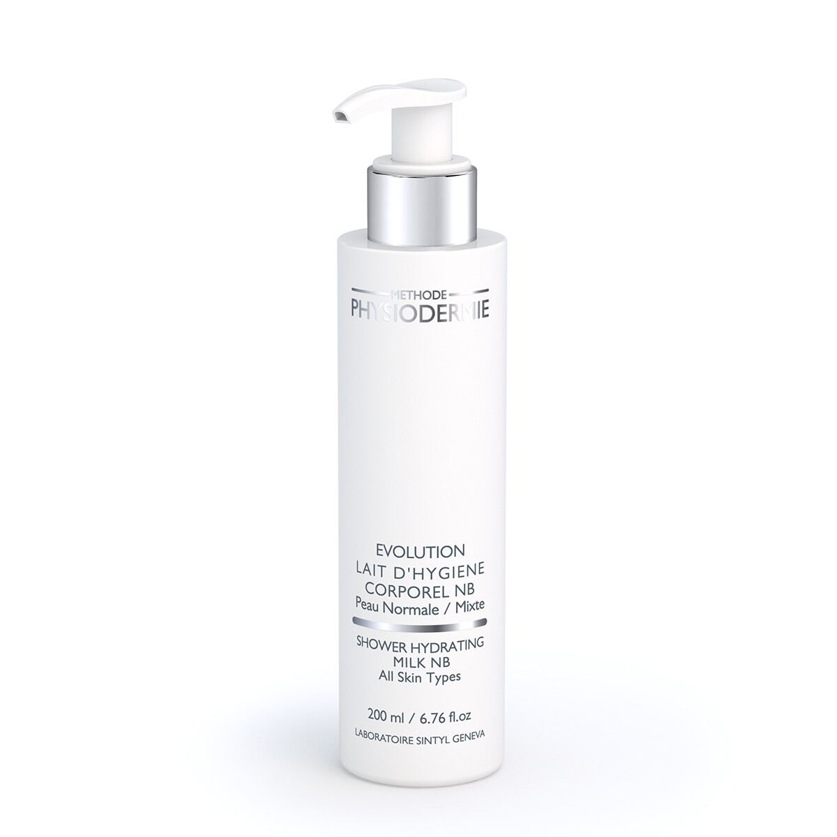 Physiodermie EVOLUTION SHOWER HYDRATING MILK NB - 200 mL / 6.76 Oz (New In Box)