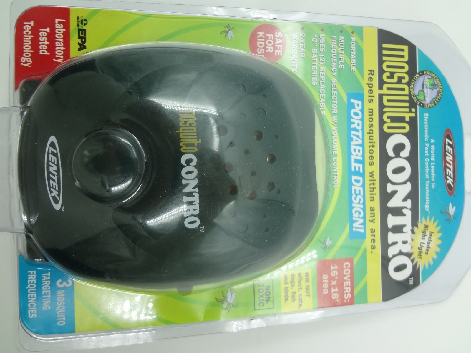 Lentek Mosquito Contro Portable & Keychain NOS