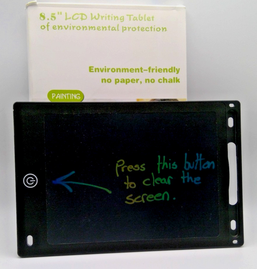 Reusable Digital Notepad – 8" LCD Writing Tablet – Portable Drawing Board – New
