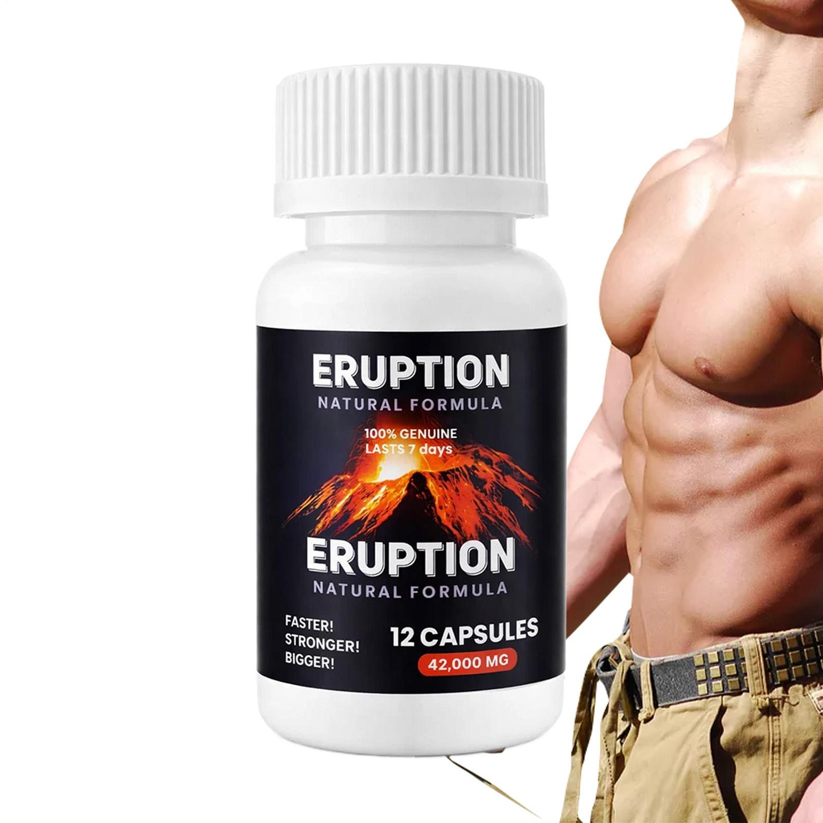 ERUPTION - Male Performance Support – Boost Stamina, Size, Stamina & Vitality