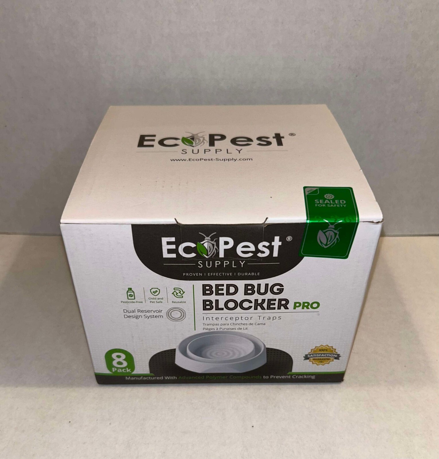 NEW Sealed ECOPEST Supply Bed Bug Blocker 8 Pack