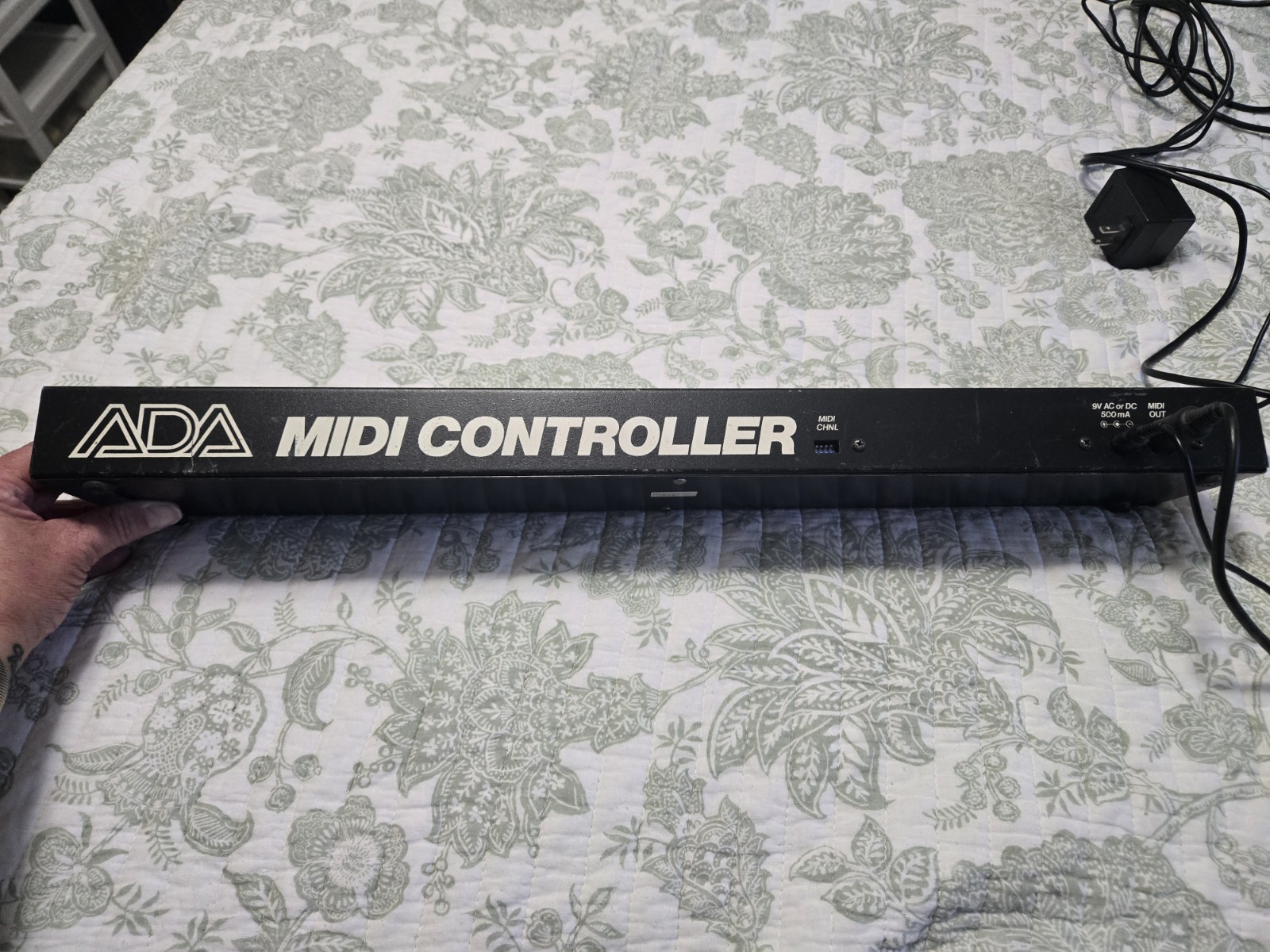ADA MC-1 MIDI Foot Controller Tested Working w/ Original Power Supply Vintage