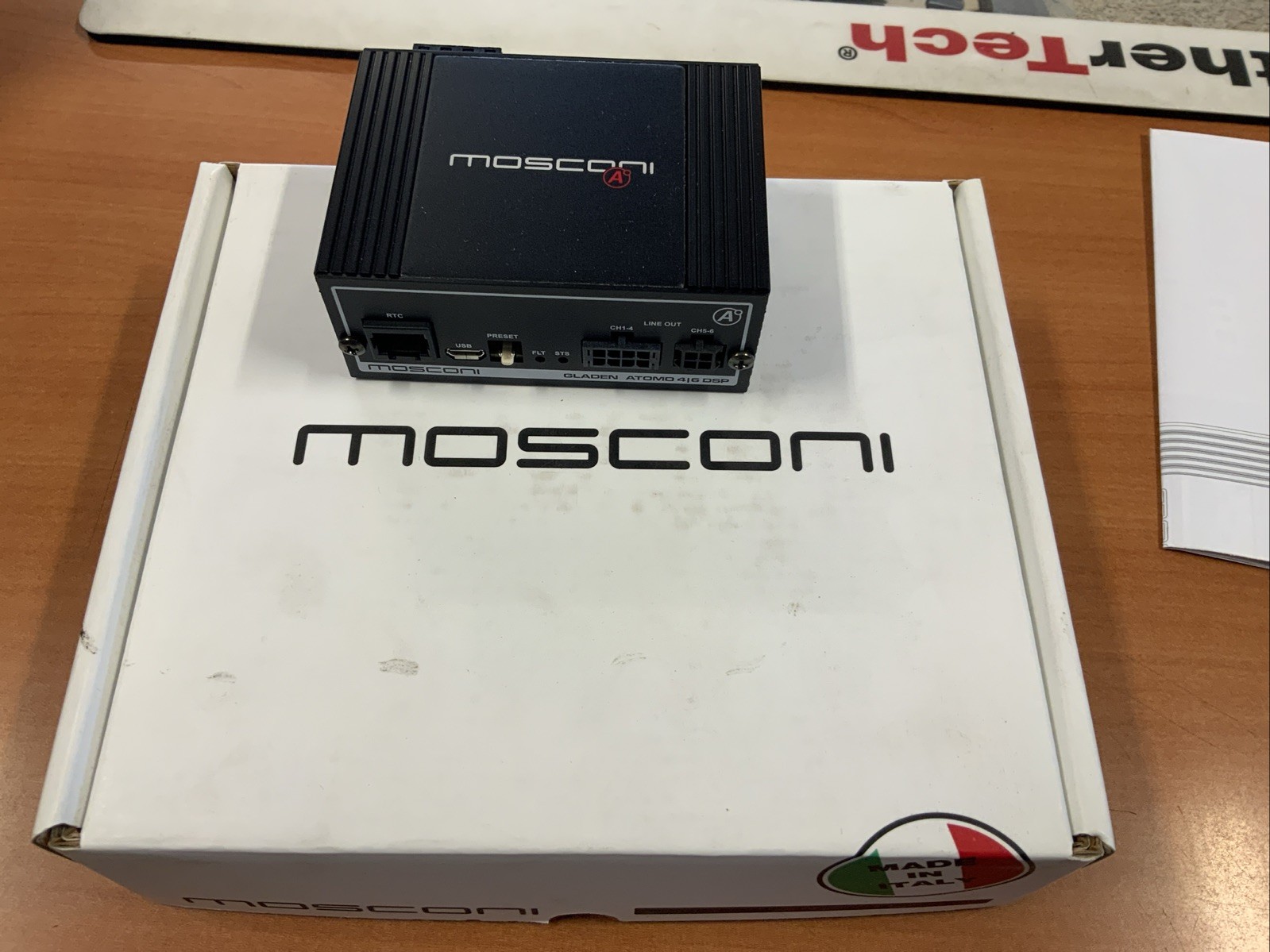 Mosconi Gladen Atomo 4/6 Digital Sound Processor 4CH INPUT 6CH OUTPUT