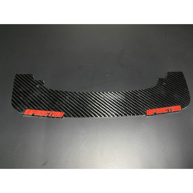 STP1129CF INFRACTION 1/7 FRONT SPLITTER CARBON FIBER
