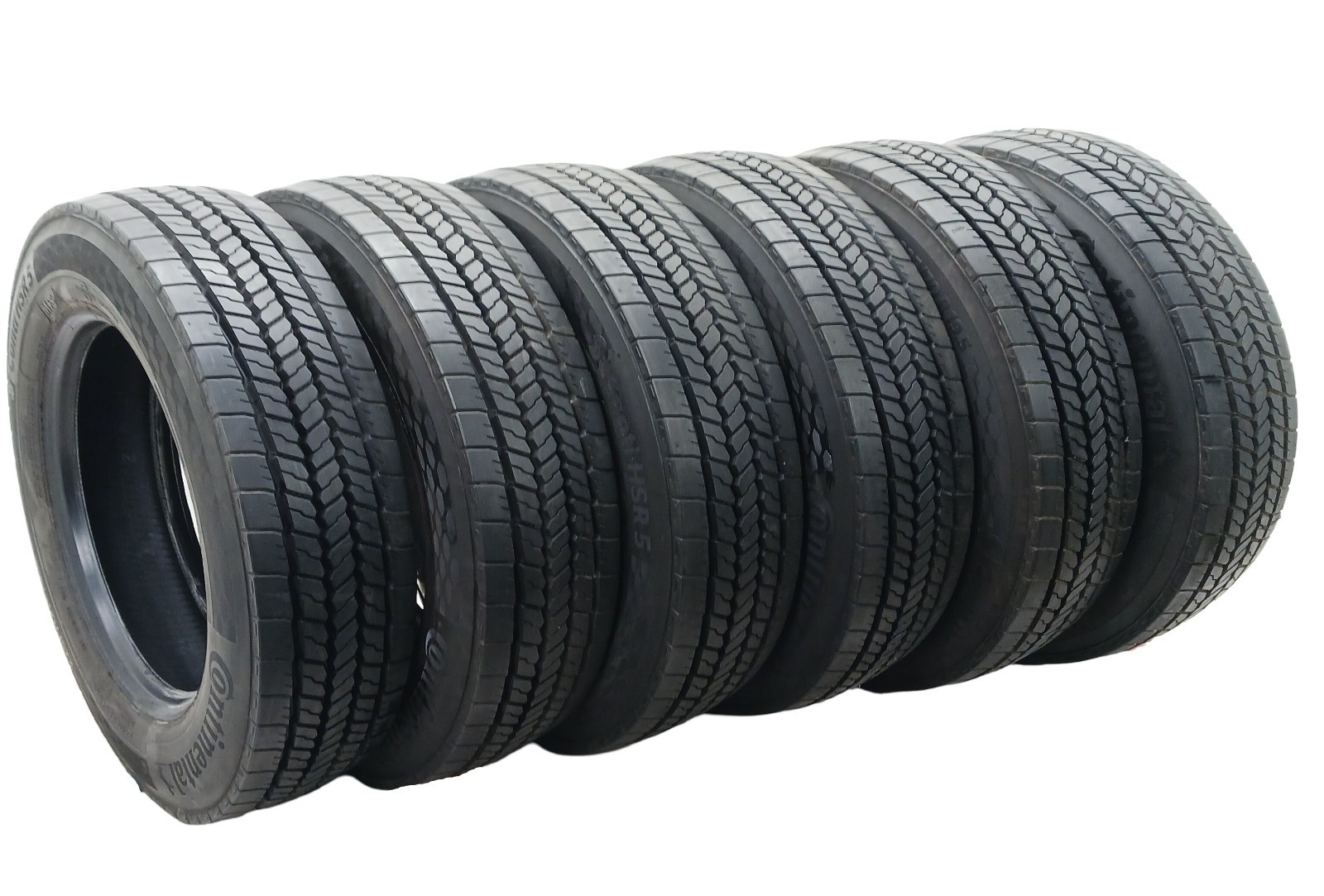 2026 Ford F450 F550 SD 225/70 R19.5 CONTINENTAL HSR5 6x Commercial Tires OEM