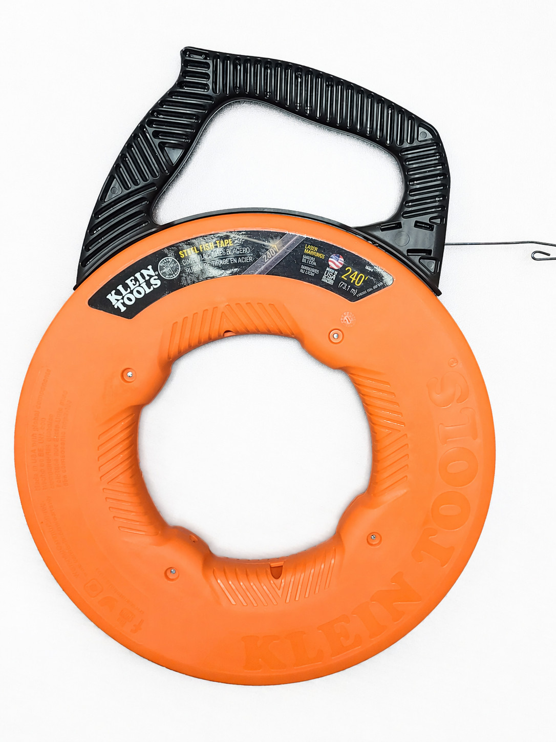 KLEIN TOOLS 56334 Electrical Fish Tape 240' Steel Wire Puller New Open Box