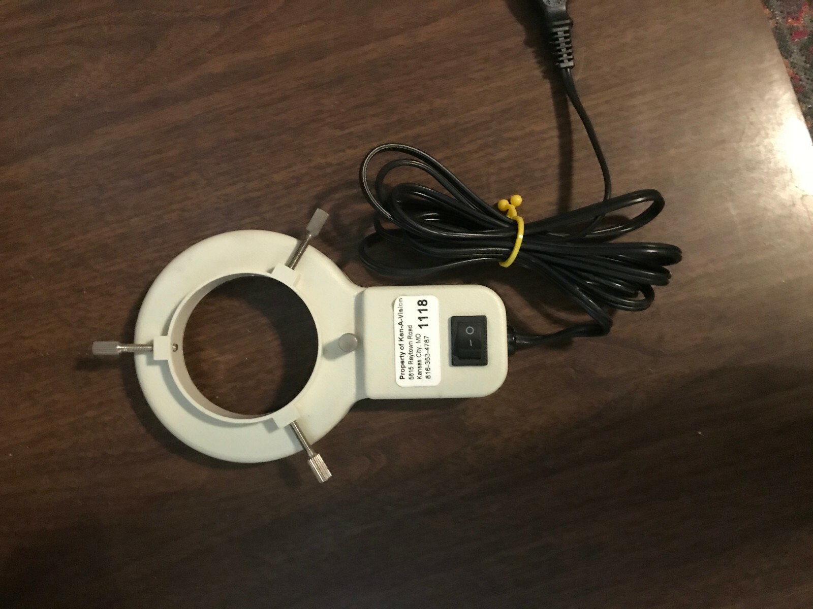 Microscope Fluorescent Light, Ring mountable up to 60mm 220V 8W