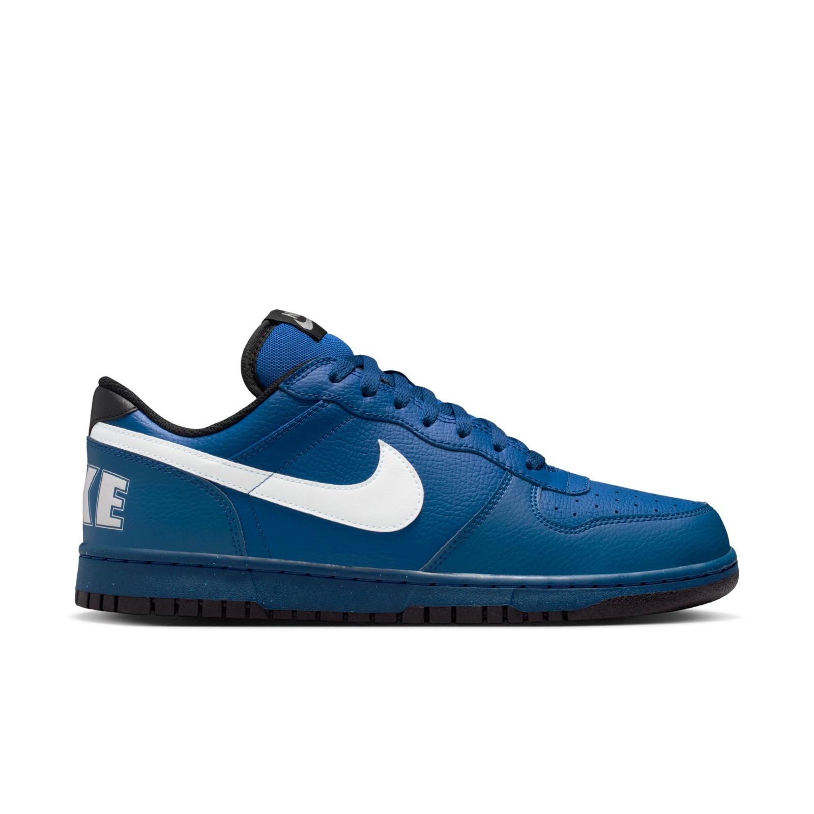 Nike Big Nike Low Men's Court Blue Summit White 355152-405 Basketball Shoes