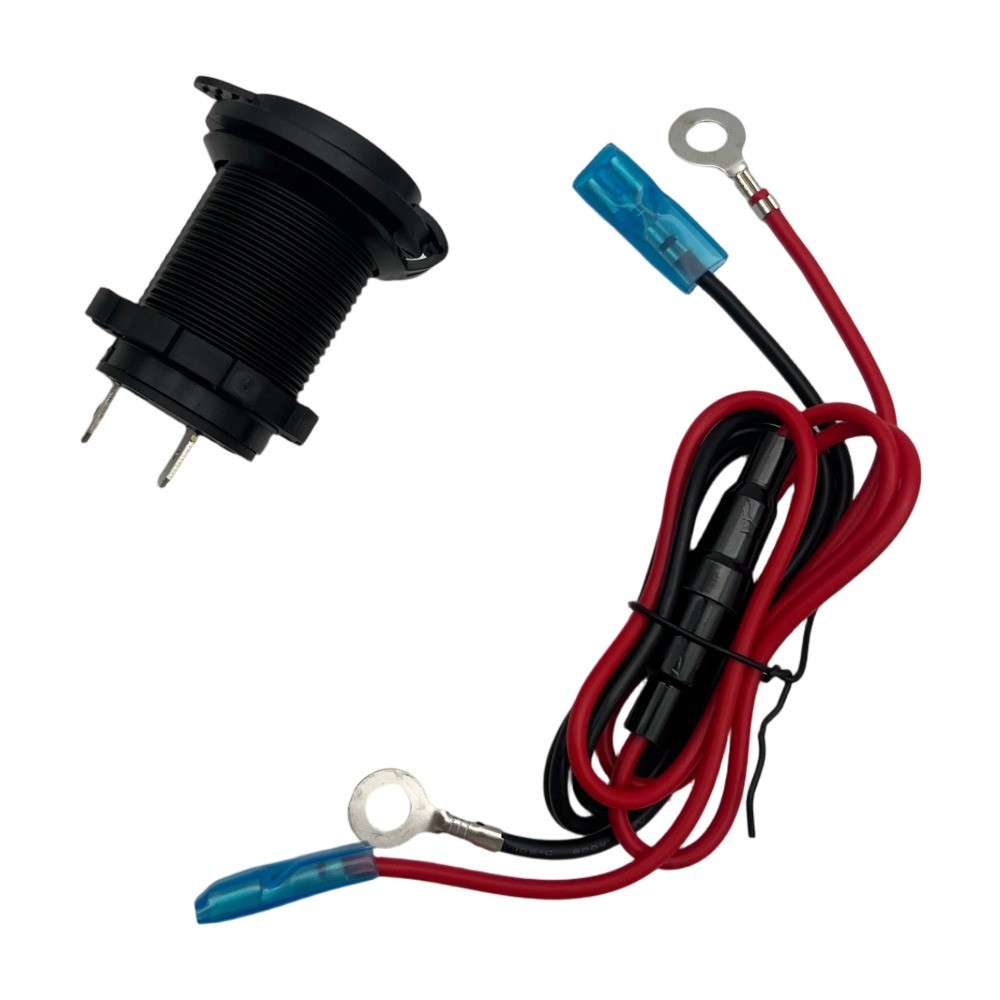 12V Cigarette Lighter Socket Power Outlet Socket Receptacle Car Motorcycle ATV