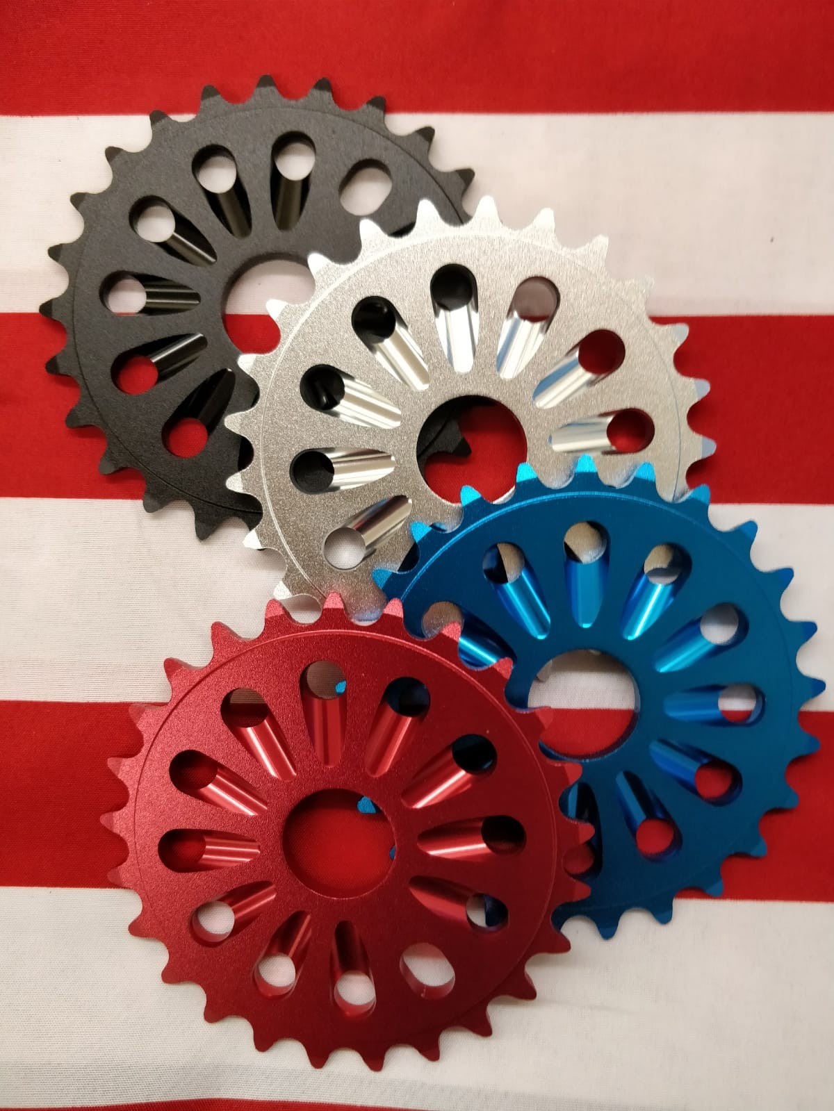 PRO+ BICYCLE CHAINRING 24t 1/2 X 1/8 Black LOWRIDER BIKE CRUISER