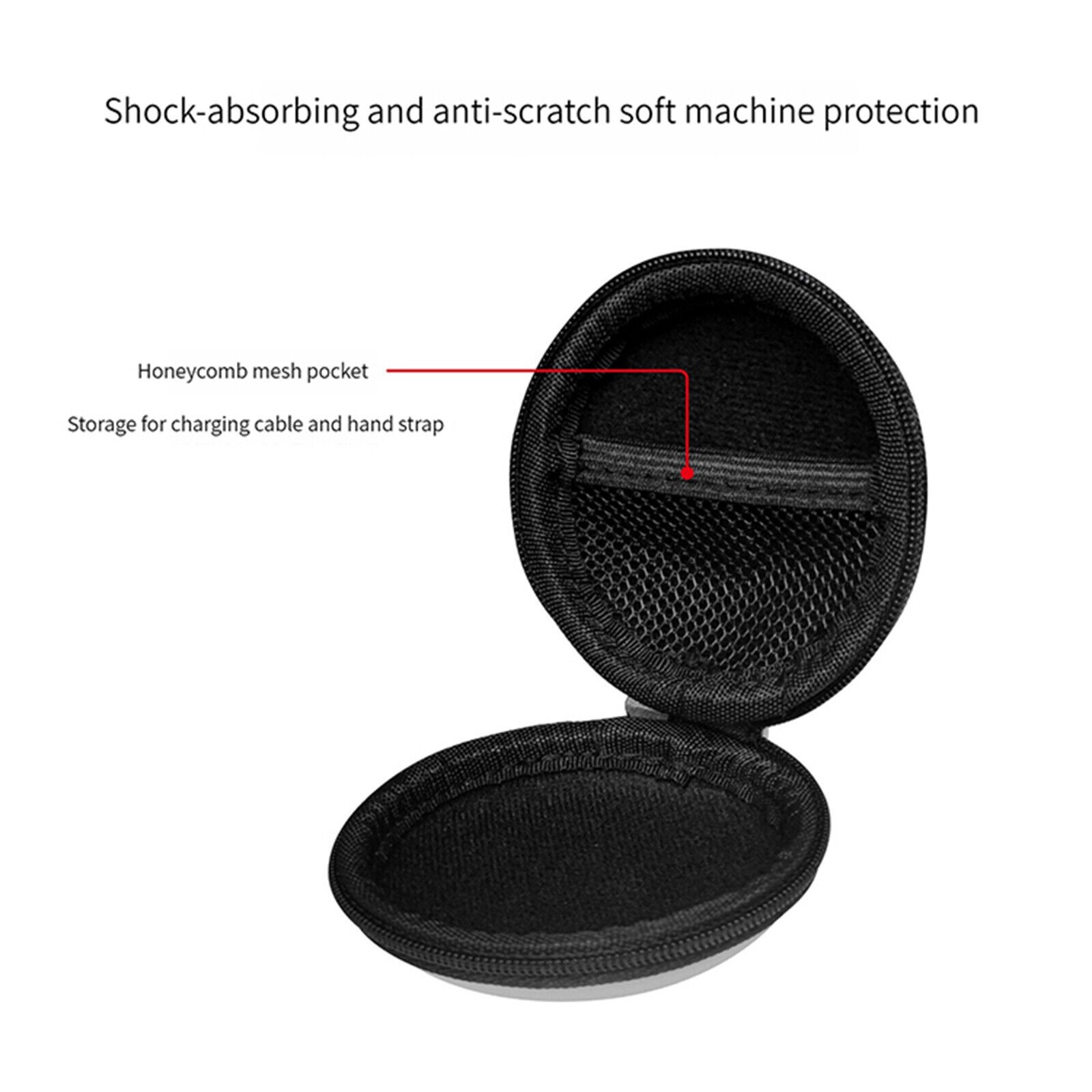 EVA Game Accessory Protection Case Cover Box Storage Bag For Pokémon GO Plus+ E