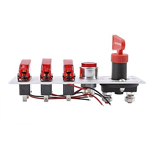 12V Racing Car Ignition Switch Panel with Engine Push Button Ignition Starter