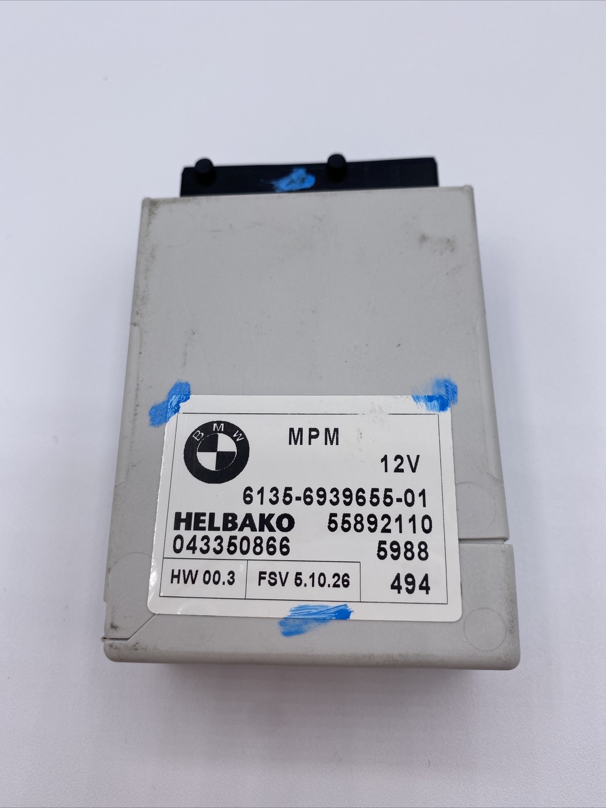 BMW 5 6 E60 E61 E63 E64 MPM Micro Power Module Unit 6939655 6982347