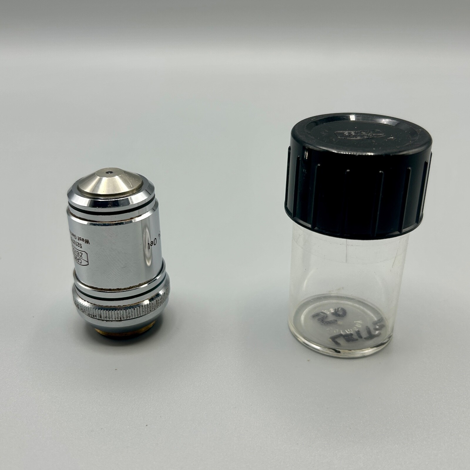 Carl Zeiss PlanAPO 63/1.4 Oel 160/- Microscope Objective German w/ Case