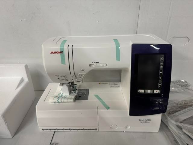 Janome Memory Craft 9850 Sewing and Embroidery Machine DISPLAY MODEL UNIT 4