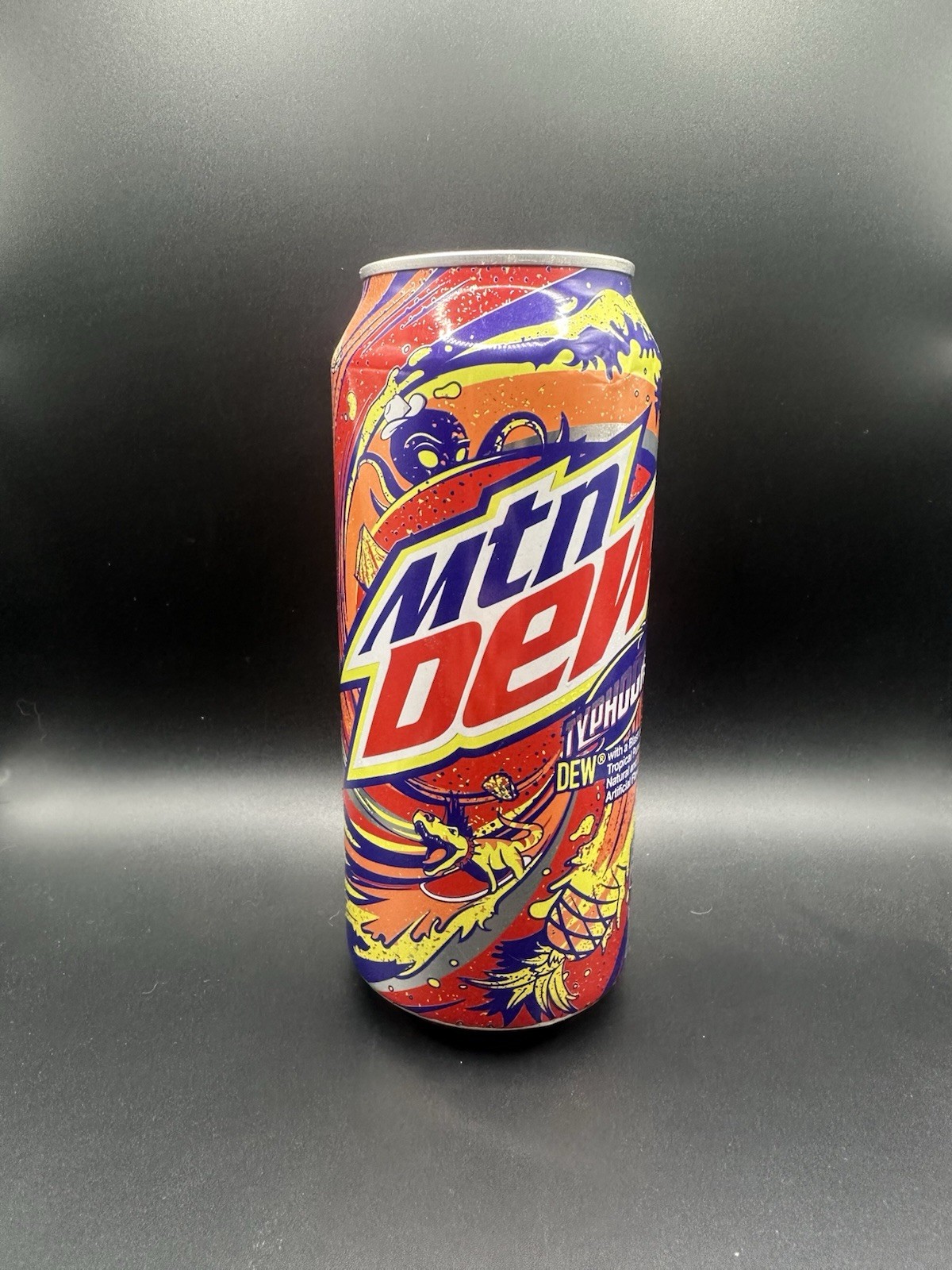 Mountain Dew Typhoon Limited Edition 16oz Can EXPIRED