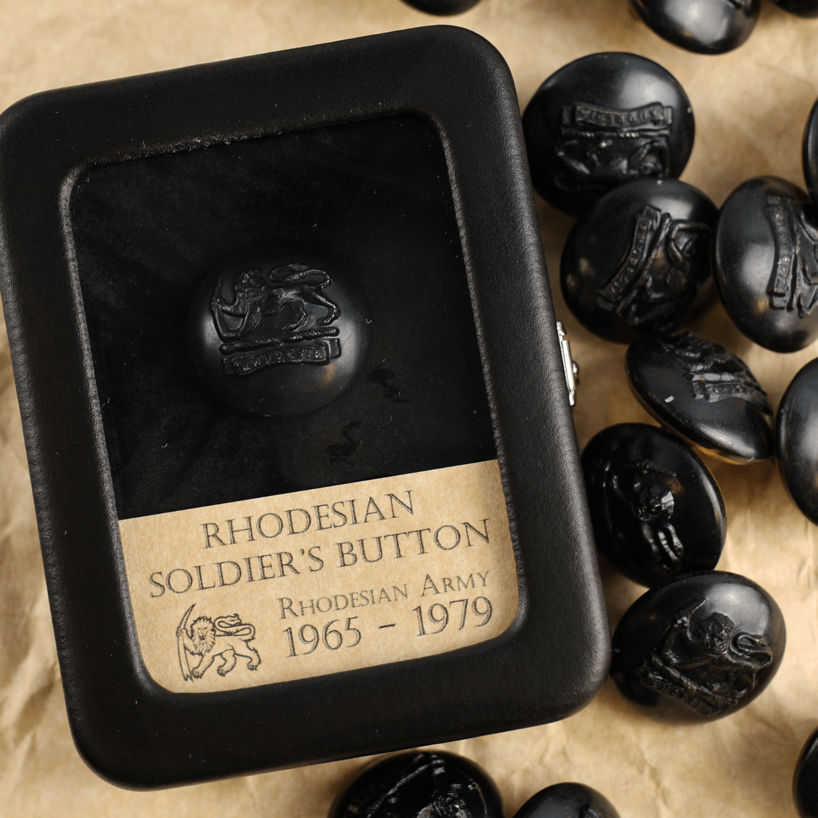Rhodesian Soldier's Button