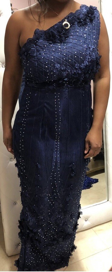 Authentic Ghanaian dress - fits size 6-8