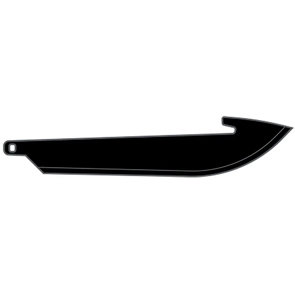 Outdoor Edge 3.5" Drop-Point Blade Pack Black, 6 Blades