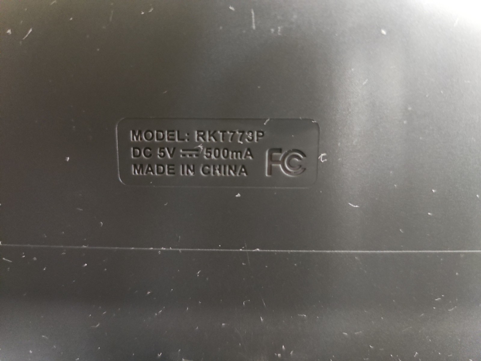RCA RKT773P Keyboard Case Black
