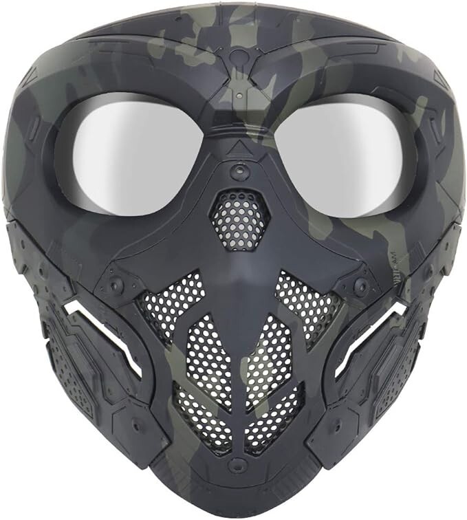 Airsoft Paintball Full Face Protection Lurker Mask Halloween Cosplay Costume