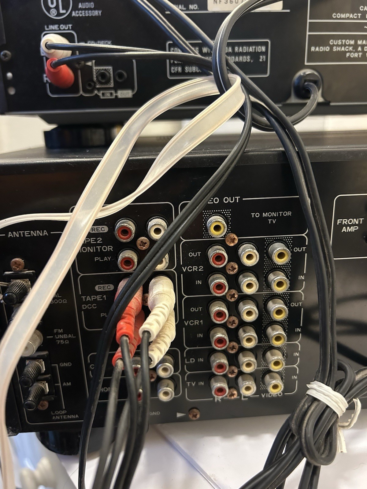 Optimus Professional Series modular component stereo system perfectly working.